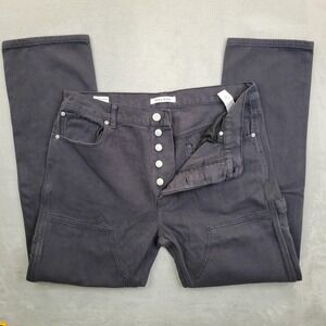 Pacsun Jeans Mens 36x32 Vintage Loose Straight Button Fly Workwear‎ Double Knee